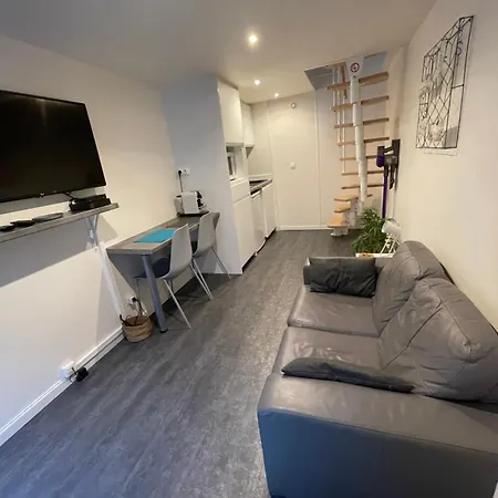 Maisonnette Avec Terrasse En Centre-ville, Non-adaptée à Tous - Echelle De Meunier